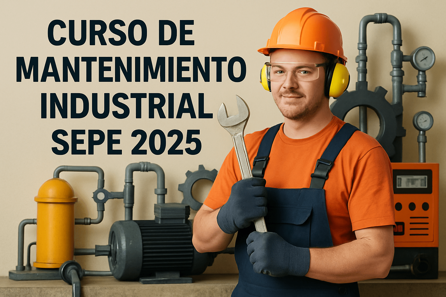 Curso Mantenimiento Industrial SEPE 2026 [Gratis]