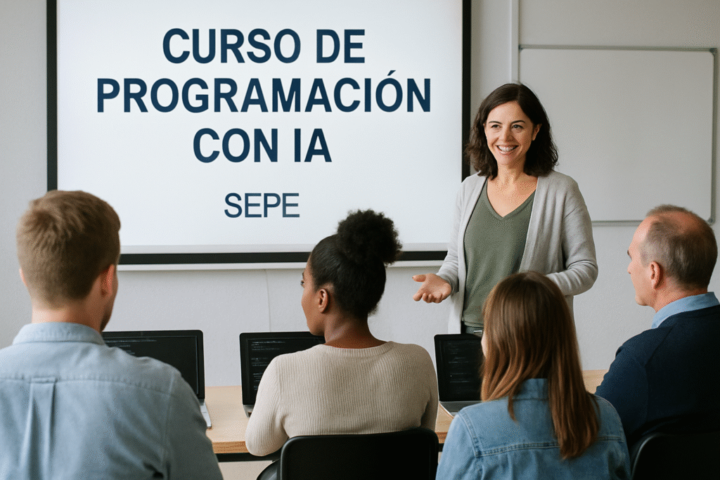Curso de Programación con IA SEPE personal real
