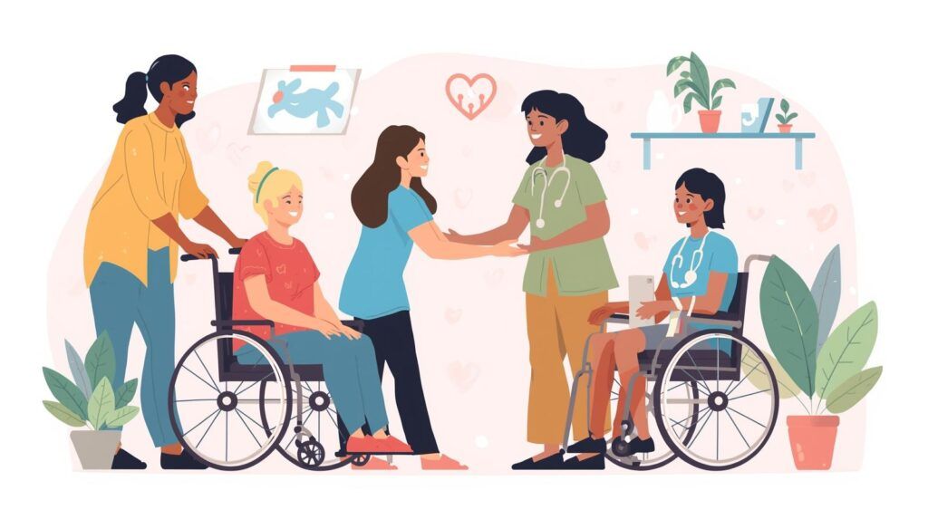 Atención Sociosanitaria a Personas Dependientes personas discapacitadas reales 1 - Cursos SEPE Curso de Atención Sociosanitaria a Personas Dependientes