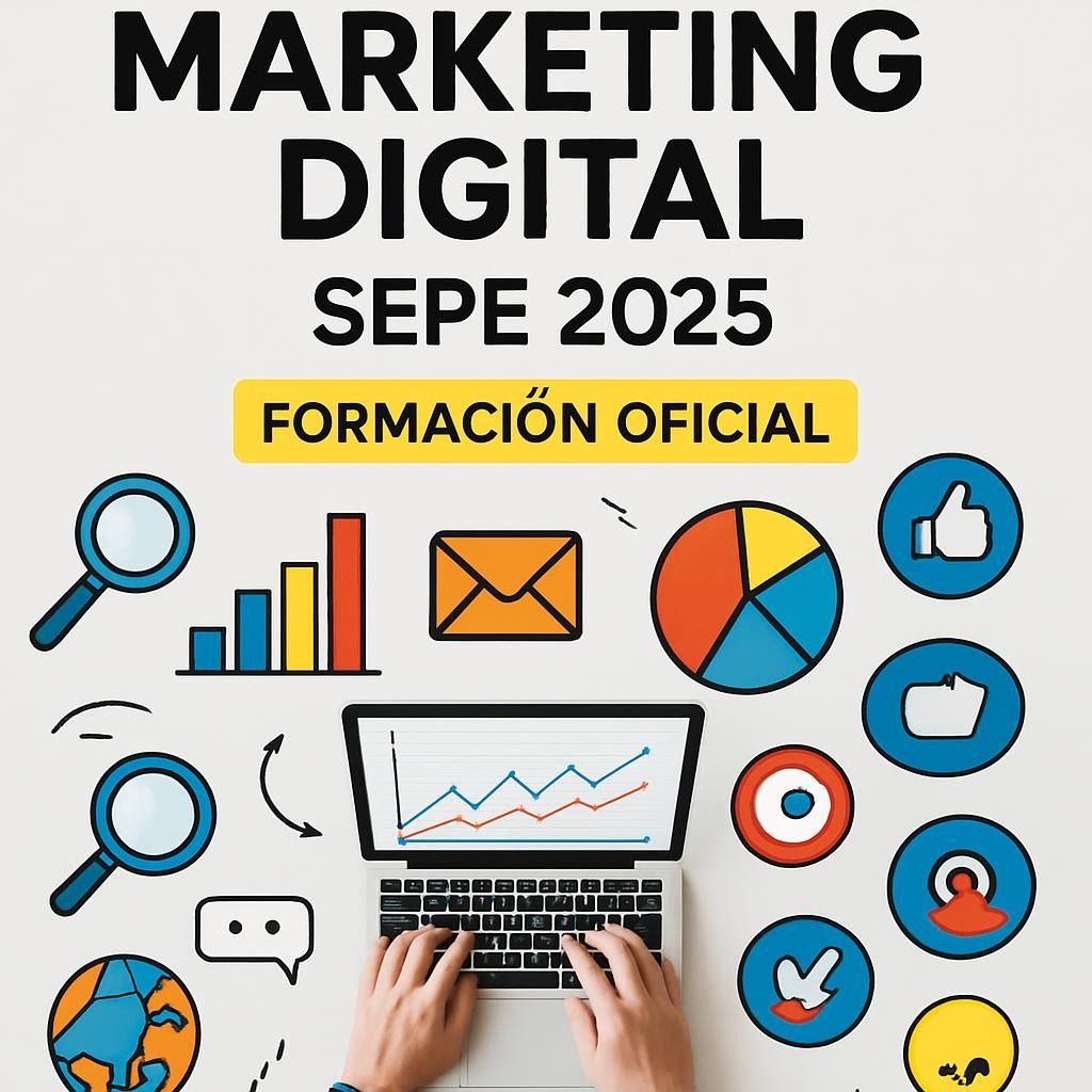 Curso Marketing Digital SEPE 2025: Formación Oficial