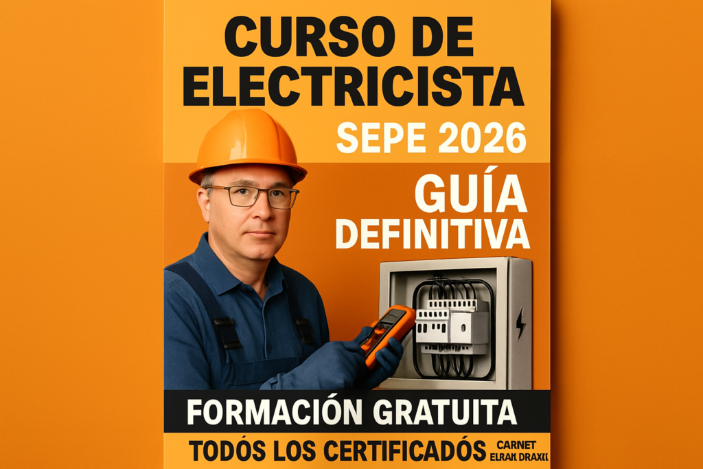 Curso de Electricista SEPE 2026 Guia Definitiva Formacion Gr - Cursos SEPE Curso de Electricista SEPE 2026 Guia Definitiva Formacion Gr