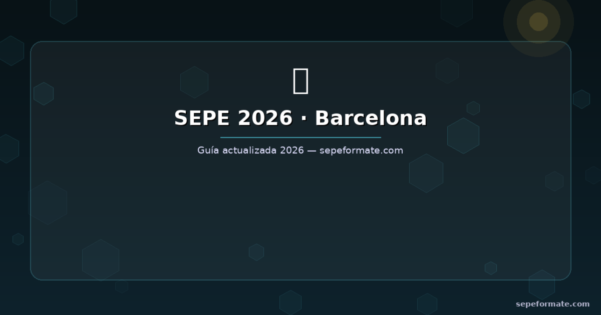 Cursos SEPE en Barcelona 2026 — formación gratuita en Cataluña
