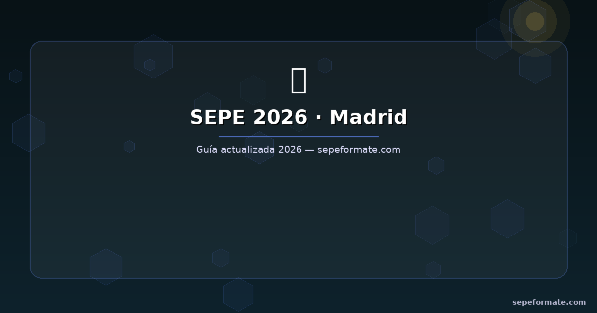 Cómo apuntarse a cursos SEPE en Madrid: guía práctica paso a paso