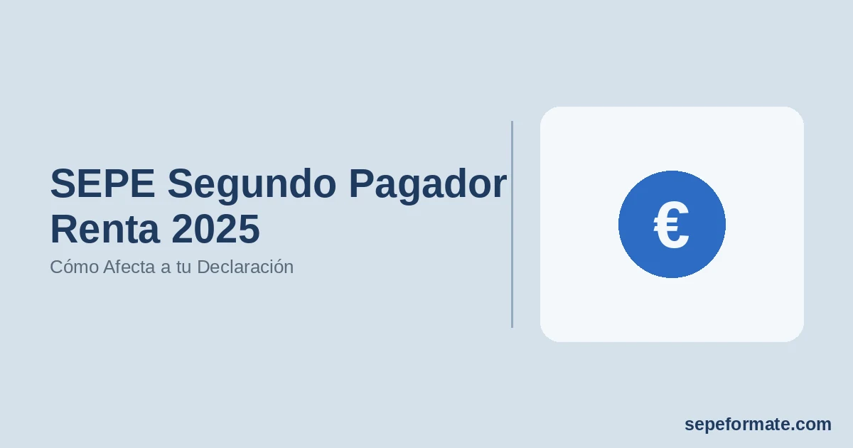 SEPE Segundo Pagador Renta 2025: Cómo Afecta a tu Declaración