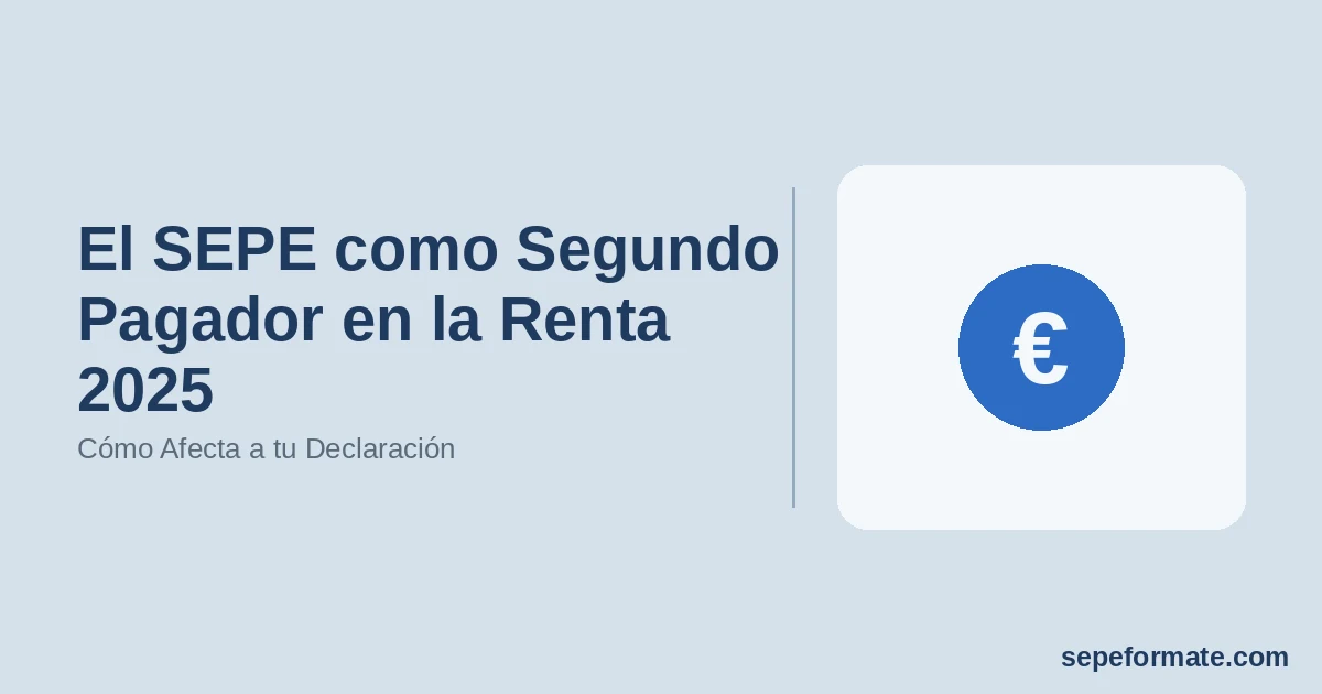 El SEPE como Segundo Pagador en la Renta 2025: Cómo Afecta a tu Declaración