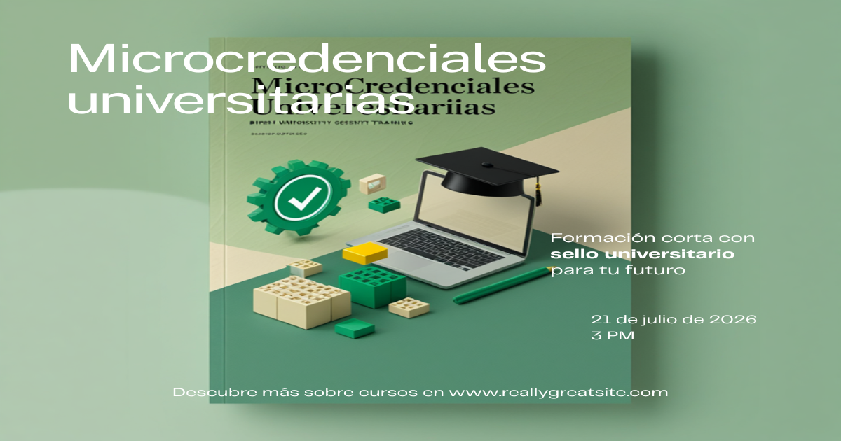 Microcredenciales universitarias: qué son y por qué 2026 es un momento clave
