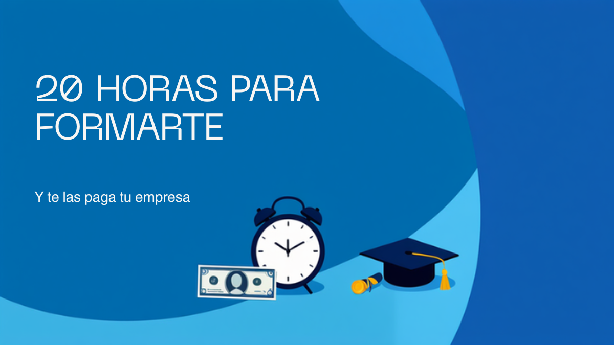 permiso-retribuido-20-horas-formacion - Cursos SEPE Permiso retribuido de 20 horas anuales de formación — artículo 23.3 del Estatuto de los Trabajadores